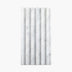 Marble Mosaic Slat 40x450mm Honed Carrara