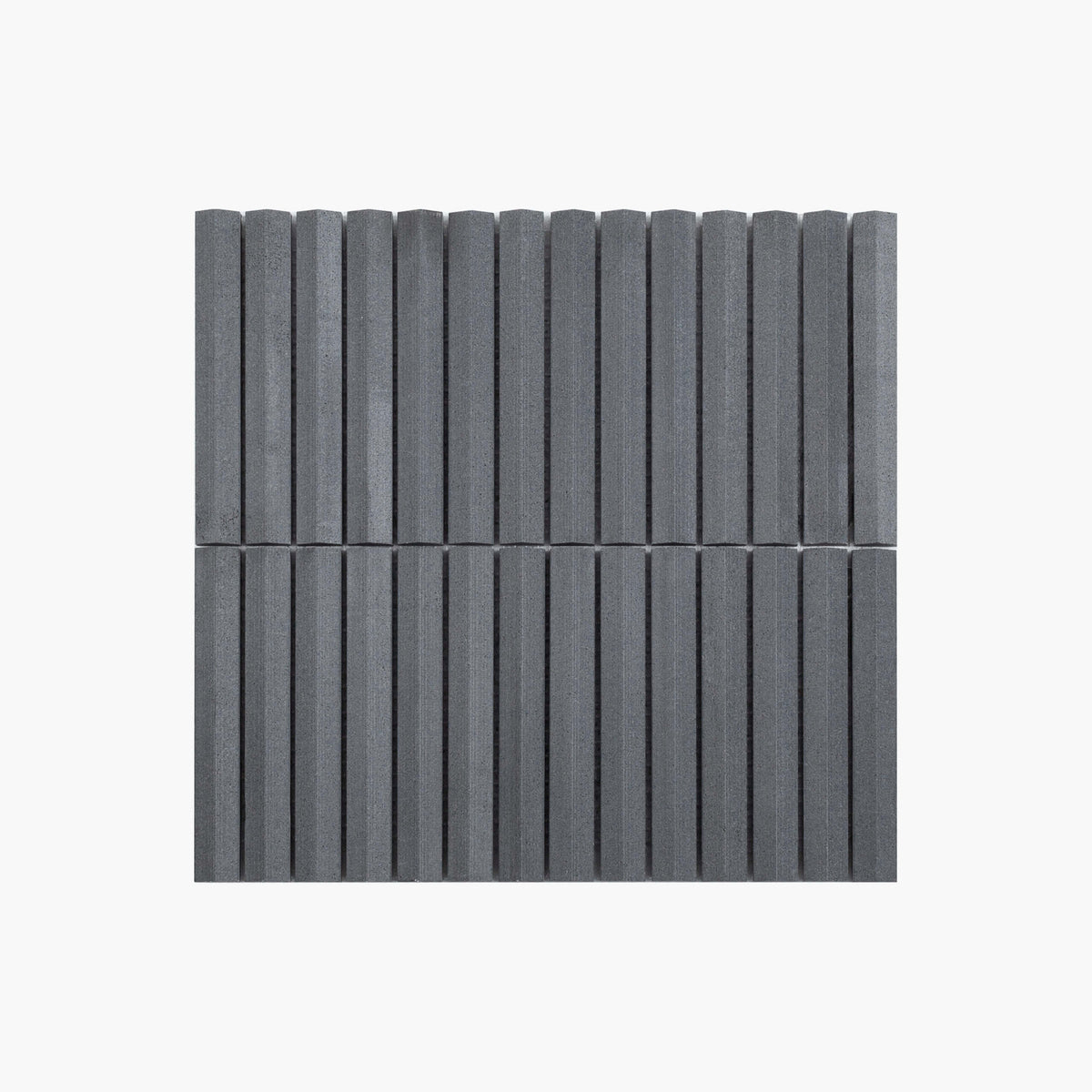 Marble Mosaic Triangle 20x145mm Honed Basalt | Tilemall