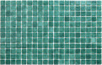 Ezarri Niebla Mosaic Square 25x25mm Glass Gloss Green 2586-B Sample
