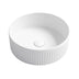 Oxford Above Counter Basin 395mm Matte White