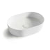 Quay Oval Basin 500x340mm Matte White
