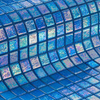Ezarri Iris Mosaic Square 25x25mm Glass Gloss Ocean