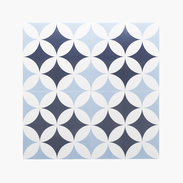 Pattern Tile Flower Sea Series 210827 200x200 Matt Encaustic Look Tiles Tilemall   