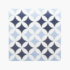 Pattern Tile 200x200 Matt Mix 210827 Encaustic Look Rectified
