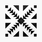 Pattern Tile 200x200 Matt White 21087 Encaustic Look Rectified