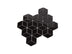 Porcelain Mosaic Diamond 83x48mm Gloss Black Sample