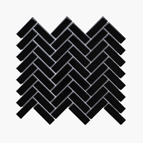 Porcelain-Mosaic-Herringbone-25_C3_9775-Gloss-Black_top