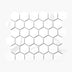 Porcelain Mosaic Hexagon 51x59mm Matt Carrara