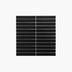 Porcelain Mosaic Kit Kat 22x145mm Matt Black Sample