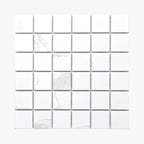 Porcelain Mosaic Square 48x48mm Matt Carrara