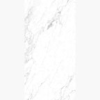 Snow White 1500x750 Honed White Marble Look Rectified Sample