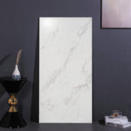 Snow White 1500x750 Honed White Marble Look Rectified