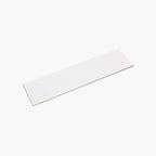 Wave Tile 75x300 Gloss White Subway Pressed